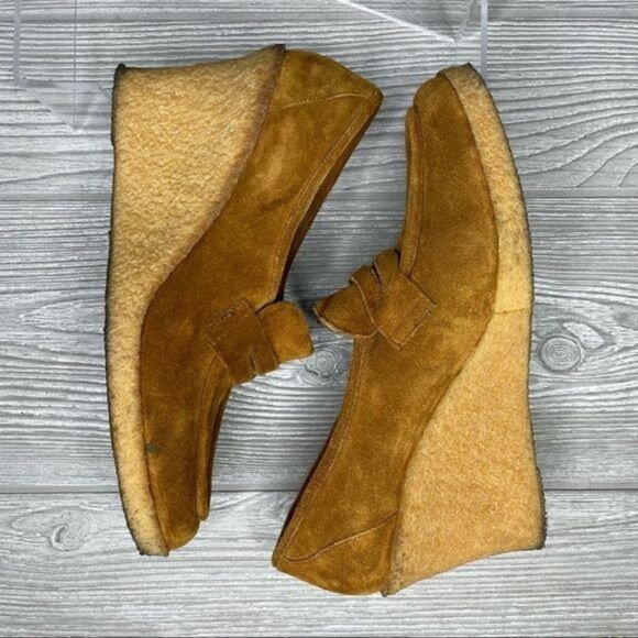 MICHAEL Michael Kors Women's Rory heeled Loafer bootie shoes Wedge 8 - Picture 1 of 10